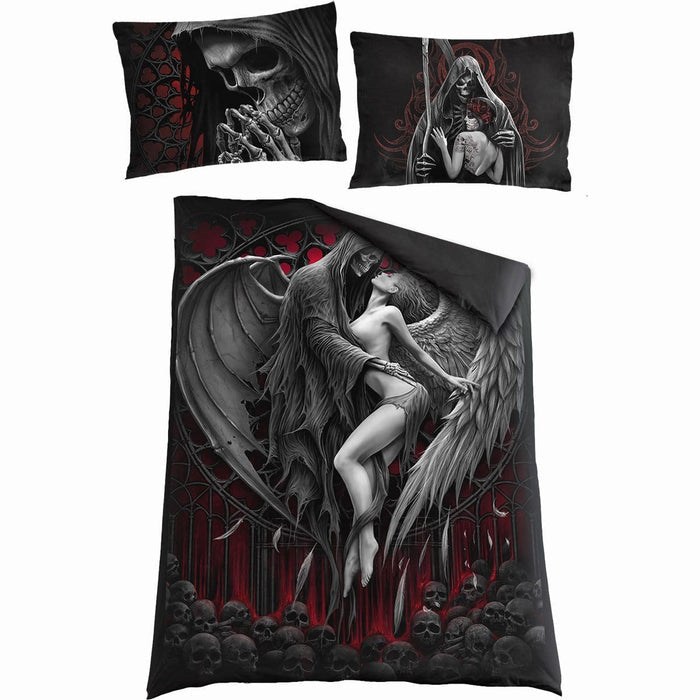 DEAD KISS - Single Duvet Cover + UK And EU Pillow case Spiral USA
