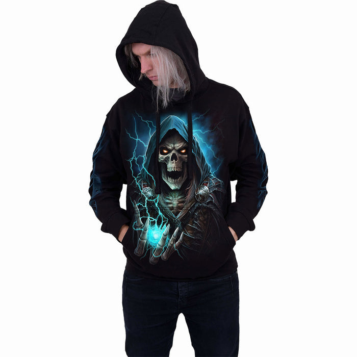 DEAD METAL - Hoody Black Spiral USA