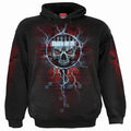 DEATH BY TV - Hoody Black Spiral USA