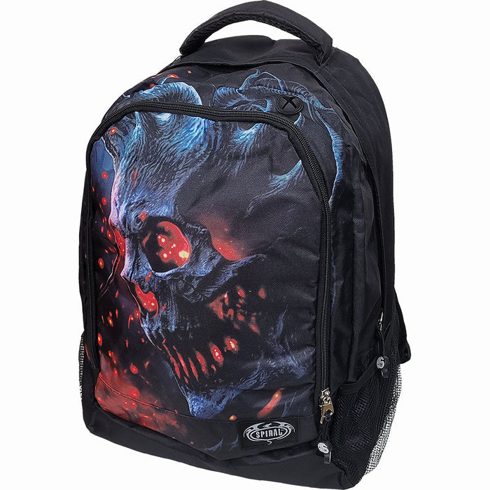 DEATH EMBERS - Back Pack - With Laptop Pocket Spiral USA