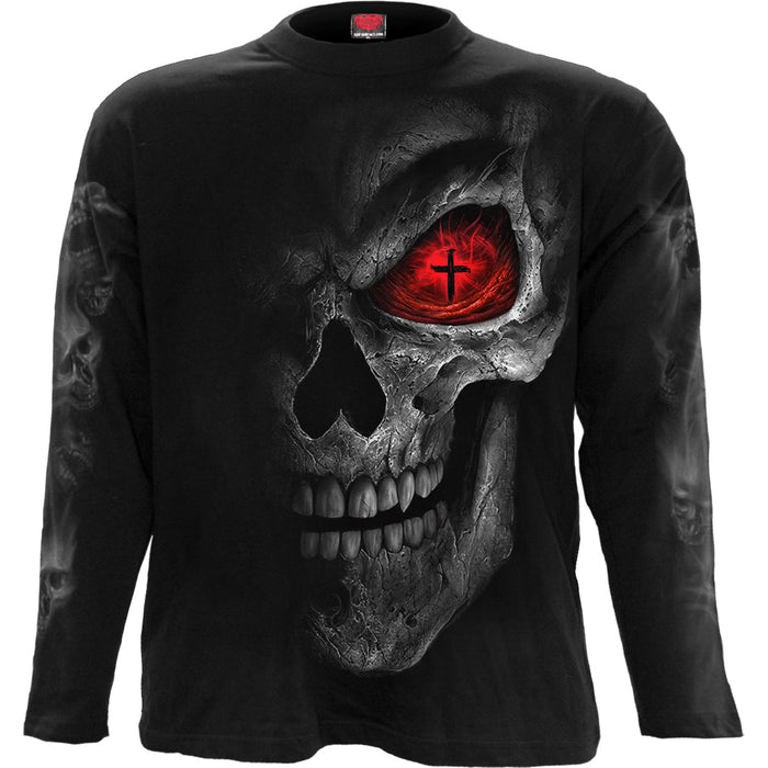 DEATH STARE - Longsleeve T-Shirt Black Spiral USA
