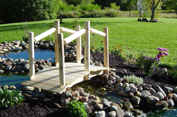 Decorative Garden Bridge Cedar Creek Rustic Furniture