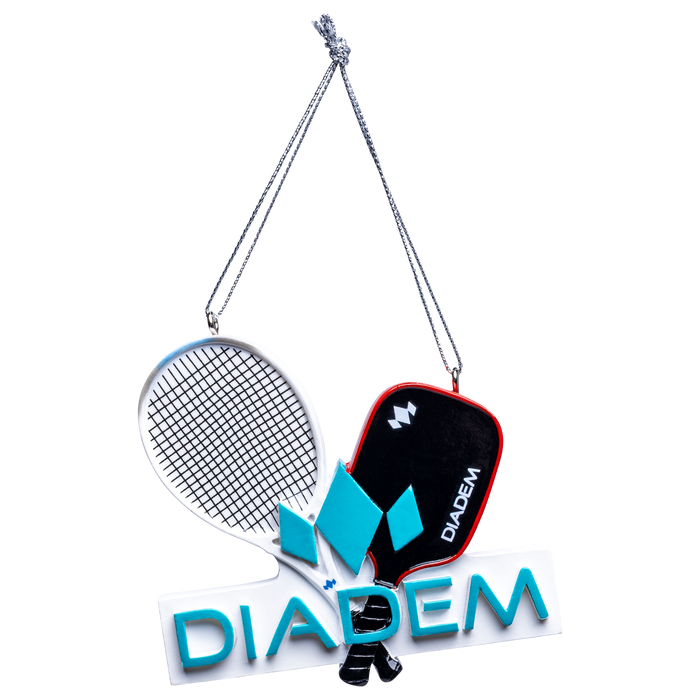 Diadem Racket & Paddle Ornament