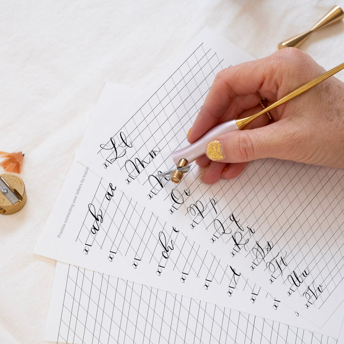 Digital Guide: Beginner's Modern Calligraphy