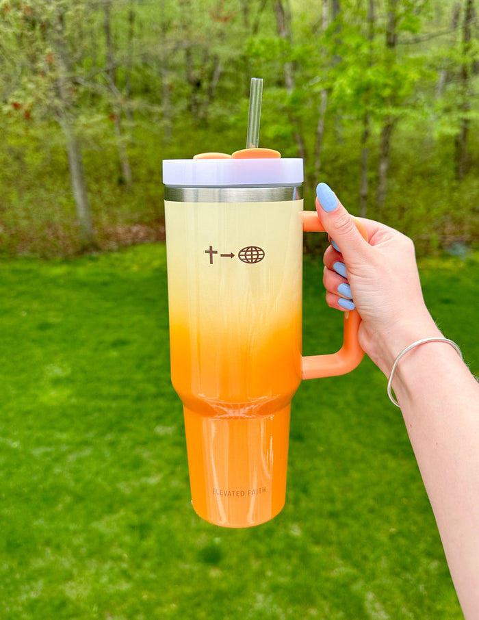 Disciples 40 oz Tumbler Elevated Faith
