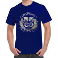Dominican Republic Emblem T-Shirt – Metallic Gold Foil Peligro Sports