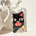Doodle Angry Cat Phone Case PhoneShells