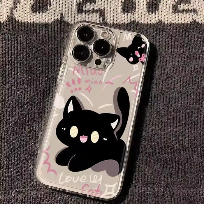 Doodle Angry Cat Phone Case PhoneShells