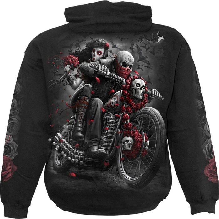 DOTD BIKERS - Hoody Black Spiral USA