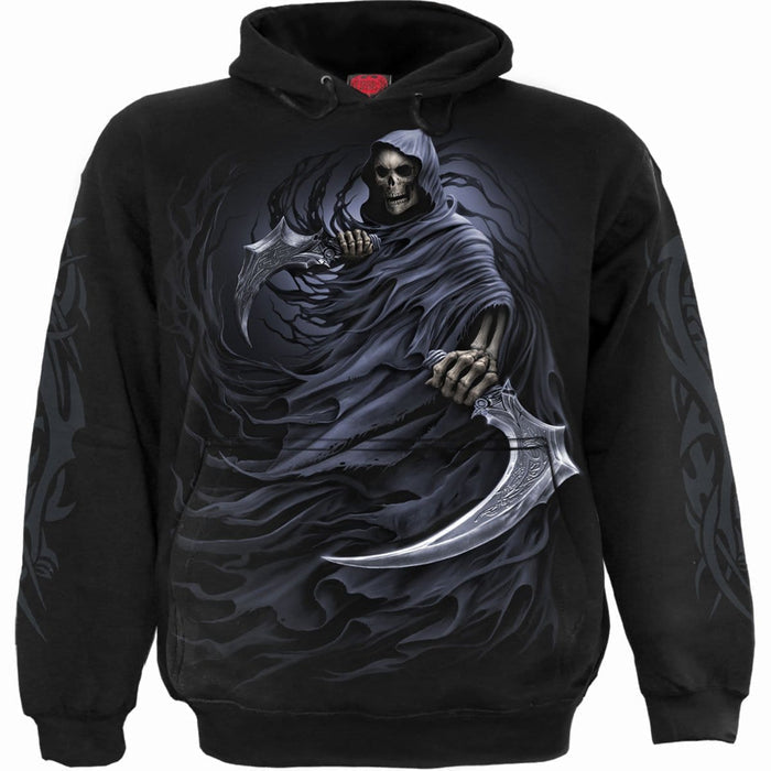 DOUBLE DEATH - Hoody Black Spiral USA