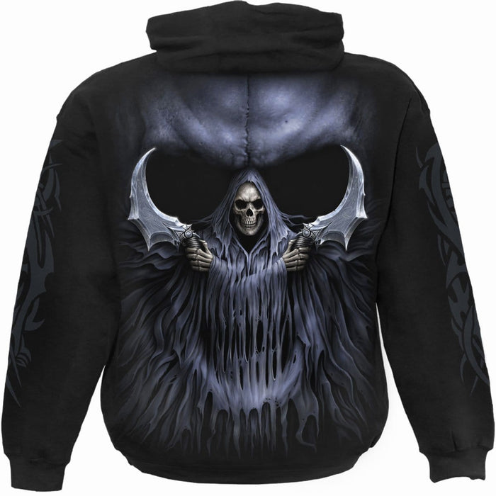 DOUBLE DEATH - Hoody Black Spiral USA