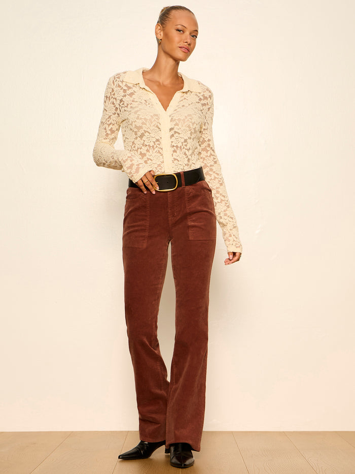 Dreamer Lace Shirt Bone