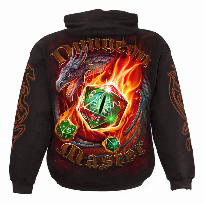 DUNGEON MASTER - Hoody Black Spiral USA