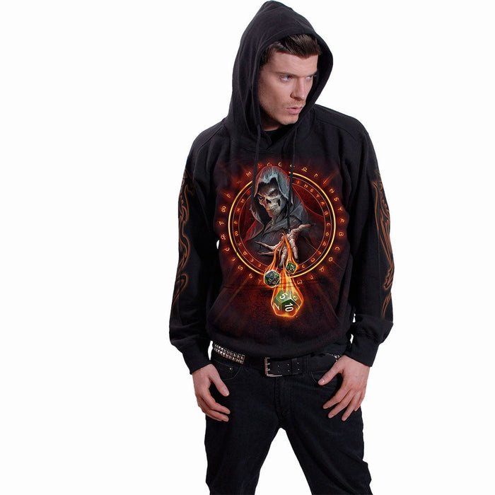 DUNGEON MASTER - Hoody Black Spiral USA