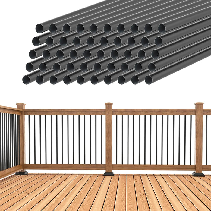 Durable Hollow Deck Balusters with Screws HAUSVITA