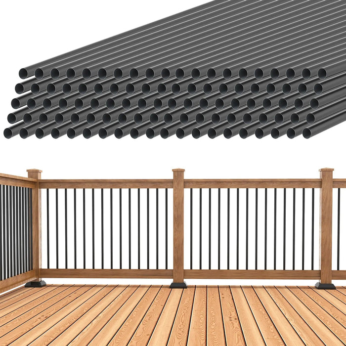 Durable Hollow Deck Balusters with Screws HAUSVITA