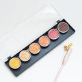 Earth Metallic Finetec Ink Palette with Flourish calligraphy pen