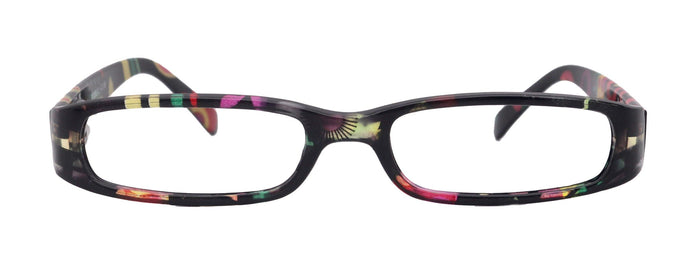 Elsa, Premium Reading Glasses for Women  (Black flower ) Optical Frame, NY Fifth Avenue NY Fifth Avenue