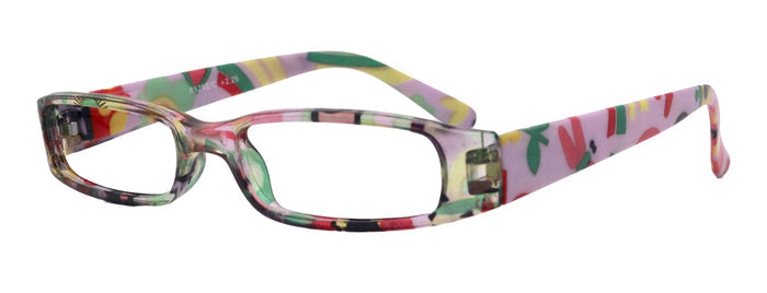 Elsa, Premium Reading Glasses for Women  (Purple flower ) Optical Frame, NY Fifth Avenue NY Fifth Avenue