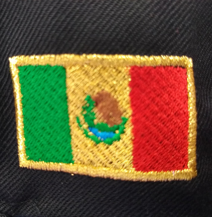 Embroidered SnapBack Mexican Bull Logo Hat Peligro Sports