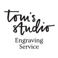 The Tom's Studio engraving service - available for the Lumos range, Studio Fountain Pen, Pocket Fountain Pen, Wren and Mechanical Pencil