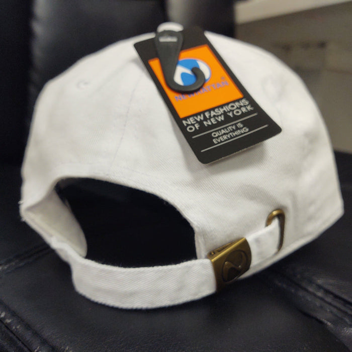 Escudo Republica Dominicana - Dominican Shield White / Full Color Dad Hat Peligro Sports