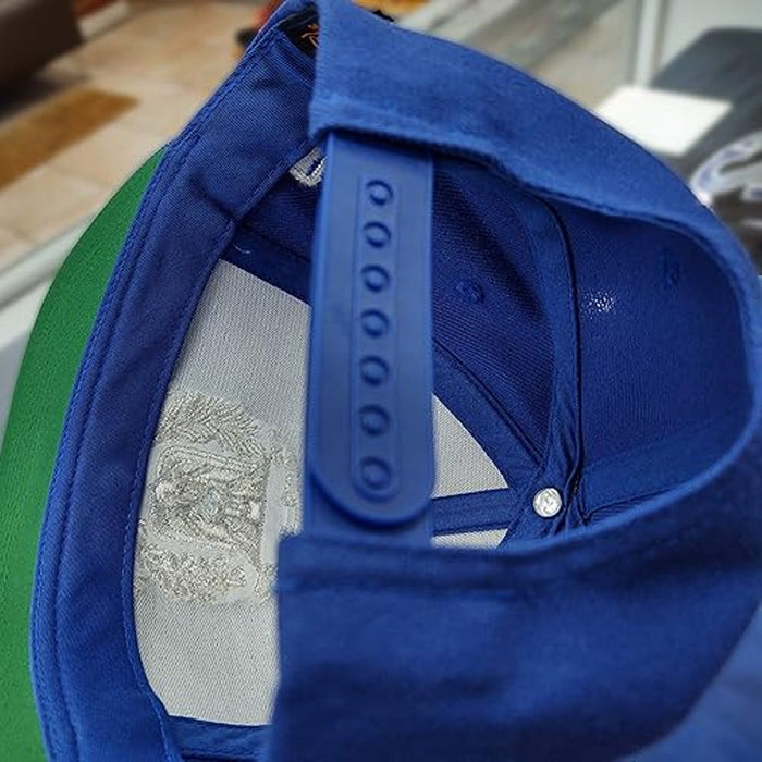 Escudo Republica Dominicana - Dominican Snapback Royal - Full Color Hat Peligro Sports