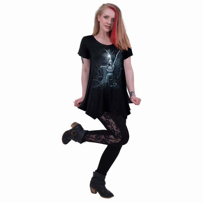 ETHEREAL ANGEL - Smock - Tunic Casual Top Spiral USA