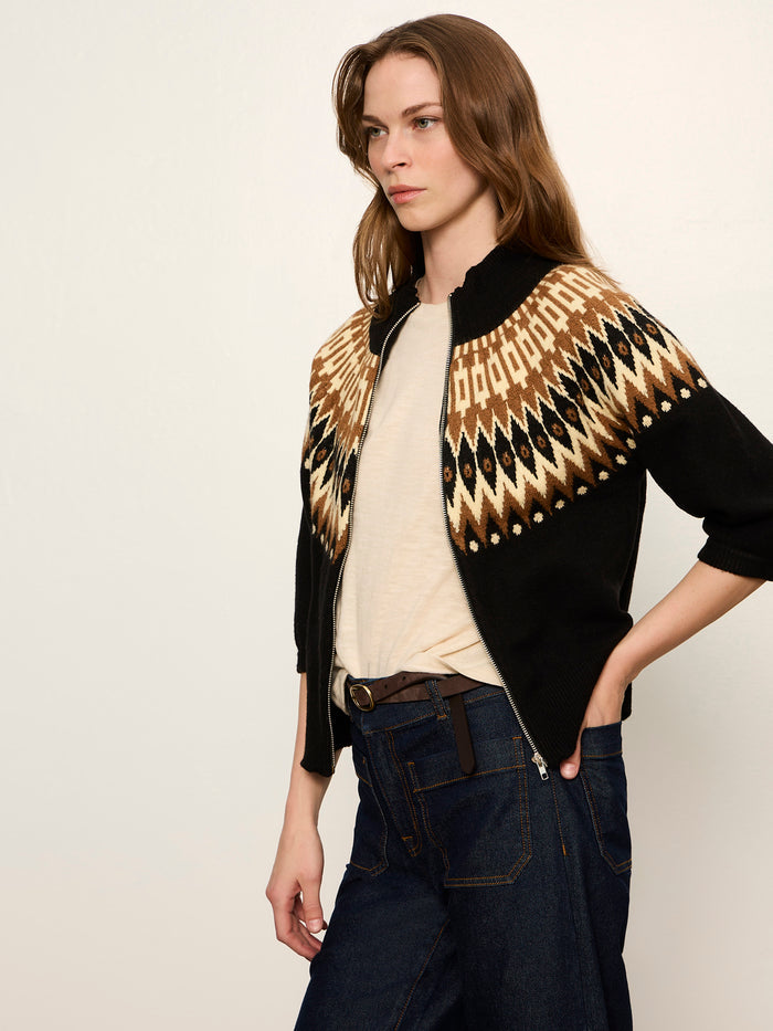 Fairisle Zip Up Poconos Fairisle