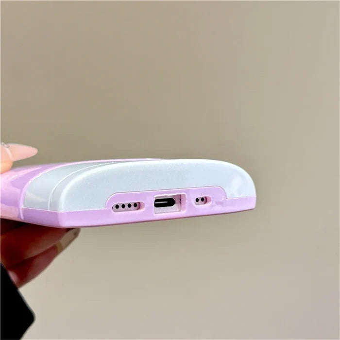 Fashion 3D Cute Hello Kitty Pattern Silicone Candy Solid Color Phone Case PhoneShells
