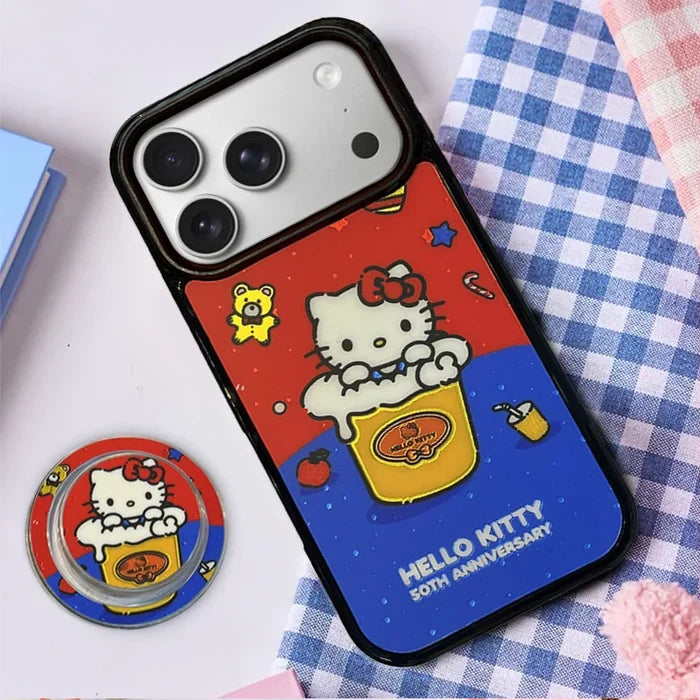 Fashion Cartoon Hellokitty Magnetic Phone Case For iPhone PhoneShells