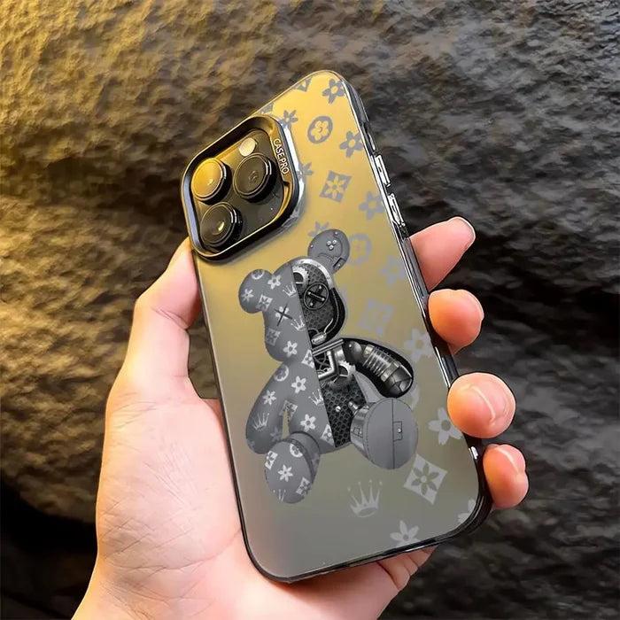 Fashion Cute R-Robert Bear Phone Case For iPhone PhoneShells