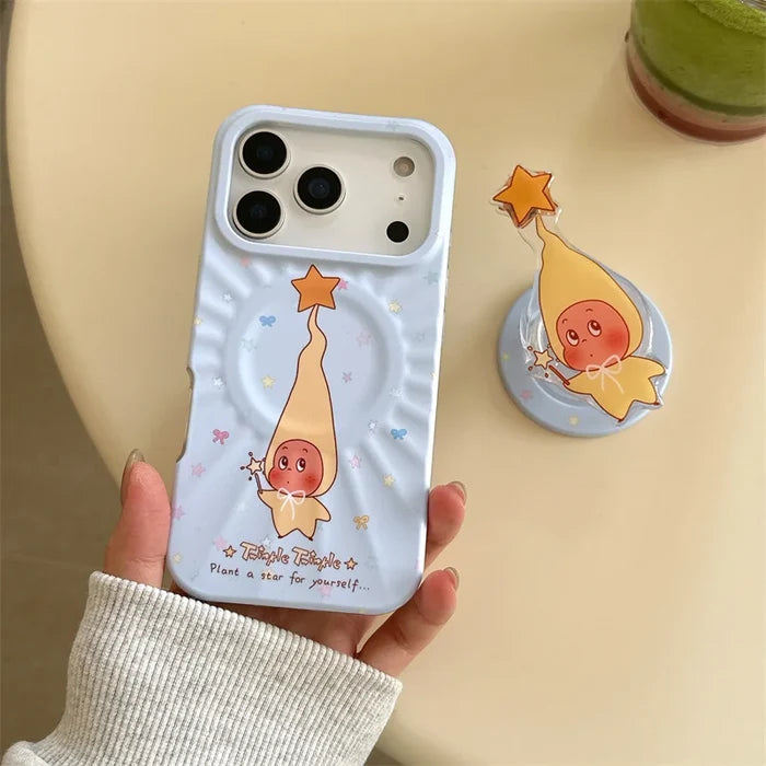 Fashion Cute Star Hellokitty Phone Case For iPhone PhoneShells