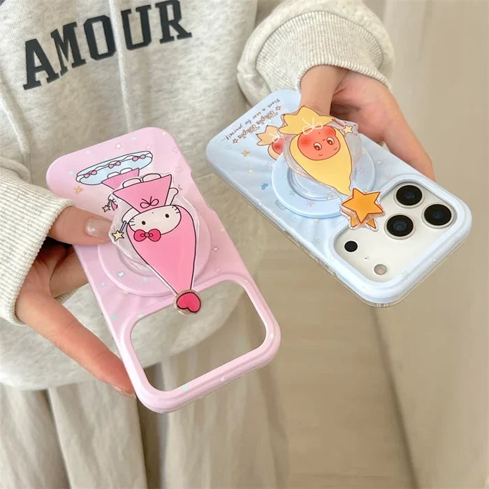 Fashion Cute Star Hellokitty Phone Case For iPhone PhoneShells