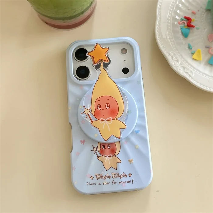 Fashion Cute Star Hellokitty Phone Case For iPhone PhoneShells