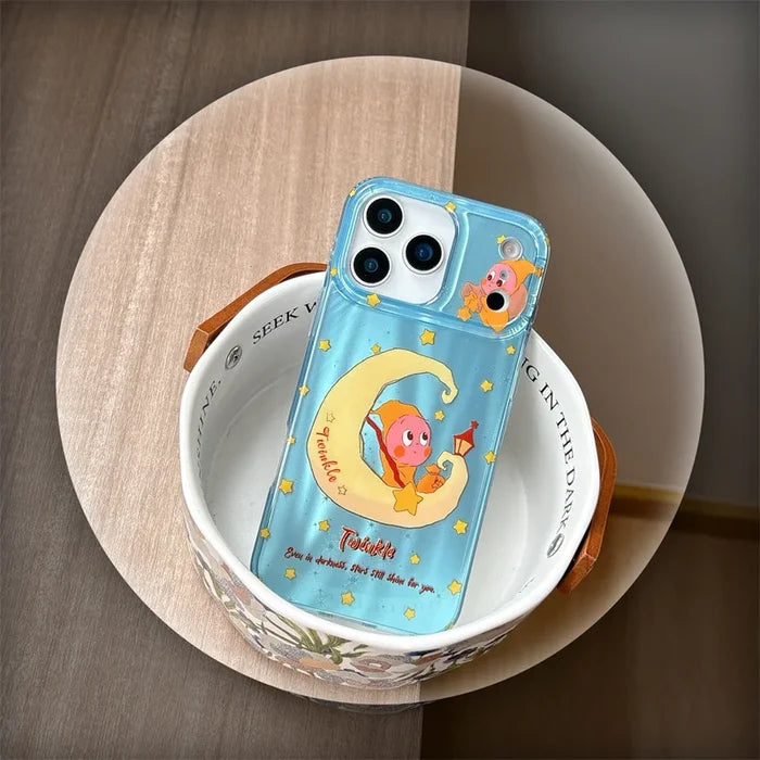 Fashion Cute Star Moon Phone Case For iPhone PhoneShells