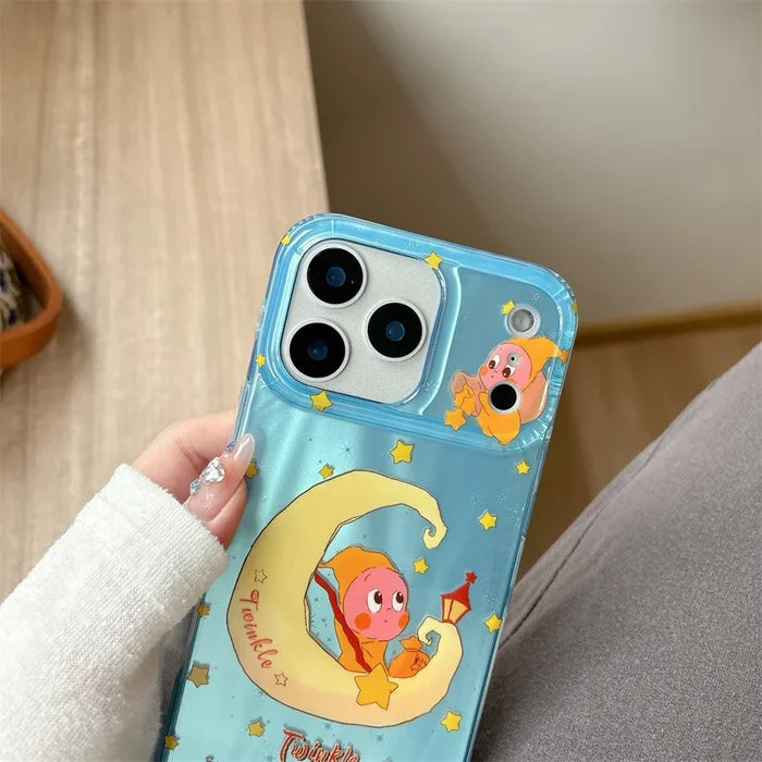 Fashion Cute Star Moon Phone Case For iPhone PhoneShells