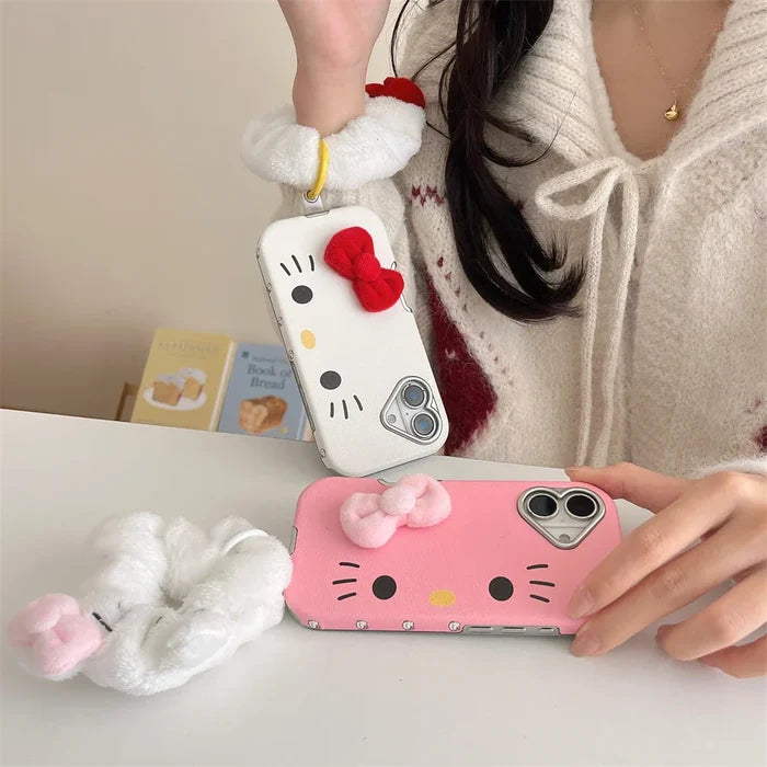 Fashion Hello Kitty Pattern Horizontal Phone Case PhoneShells