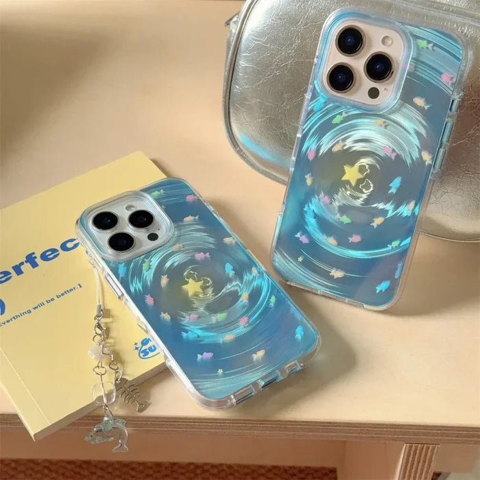 Fashion Vortex Small Fish Phone Case PhoneShells