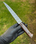 Fixed Blade Damascus steel fillet knife cskforged
