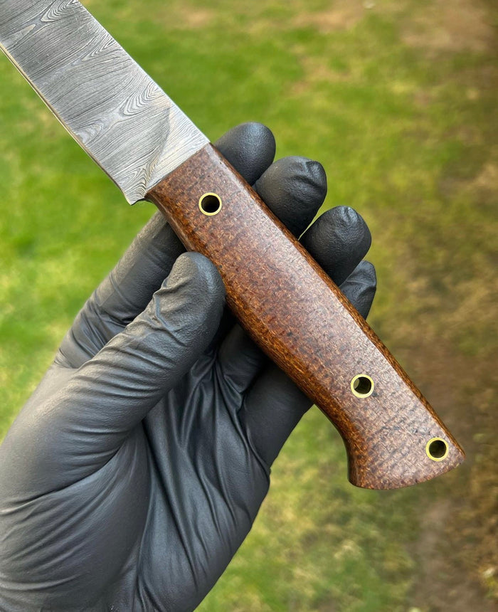 Fixed Blade Damascus steel fillet knife cskforged