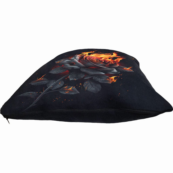 FLAMING ROSE - Square Cushion Spiral USA