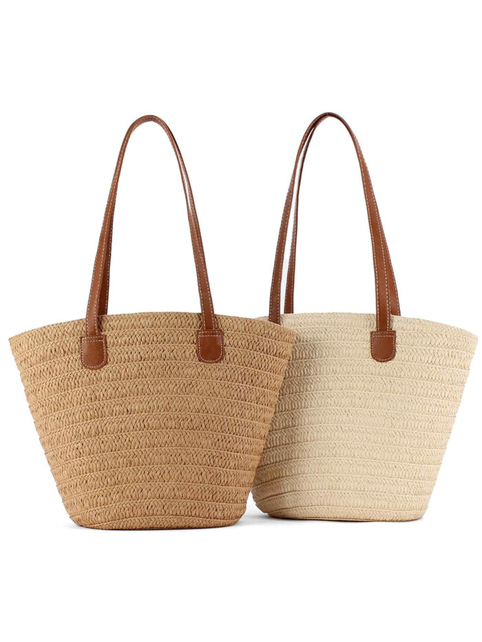 Flat Strap Trapezoid Tote LINTICO