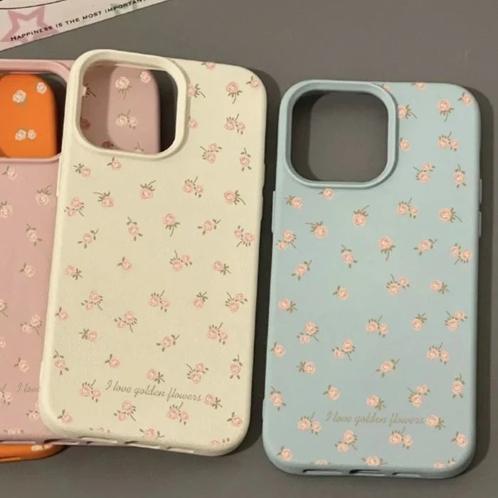 Flower Leather Phone Case For iPhone PhoneShells