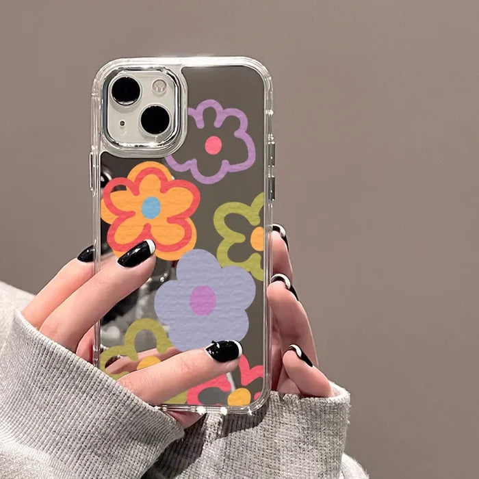 Flower Mirror Phone Case PhoneShells