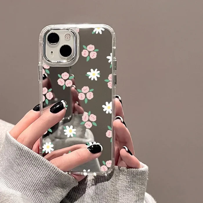 Flower Mirror Phone Case PhoneShells