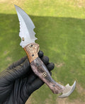 Folding pocket D2 Blade EDC Folding Pocket Knife cskforged