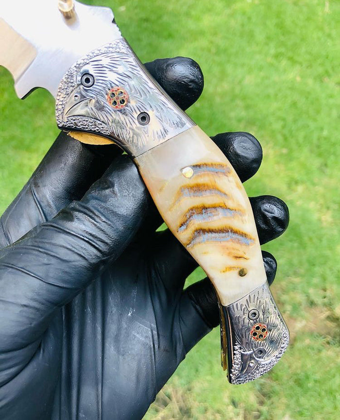 Folding pocket D2 Blade EDC Folding Pocket Knife cskforged