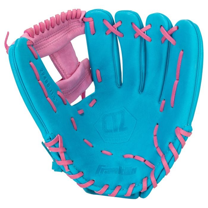 Franklin CTZ5000 11.5" Infield Baseball Glove - Blue & Pink Peligro Sports