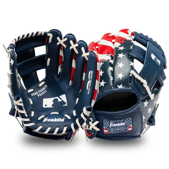 Franklin MLB RTP USA T-Ball Fielding Glove 9.5" Youth - (22900) Peligro Sports